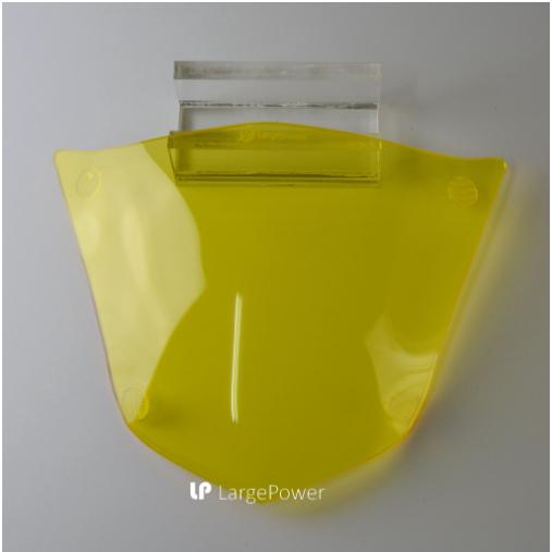 【免運🔥附子母扣】防刮傷 sym 三陽全新迪爵 大燈護片 雙火星塞 燈 新迪爵 125 改裝 duke 大燈罩 護片-細節圖8