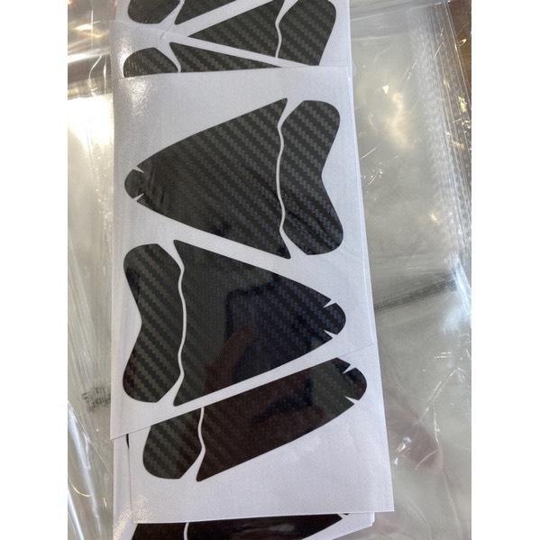 【現貨🔥好貼】卡夢貼紙 yamaha force 小燈貼 前定位燈貼膜 機車貼紙 保護貼 車貼 force 定位燈 改裝-細節圖2