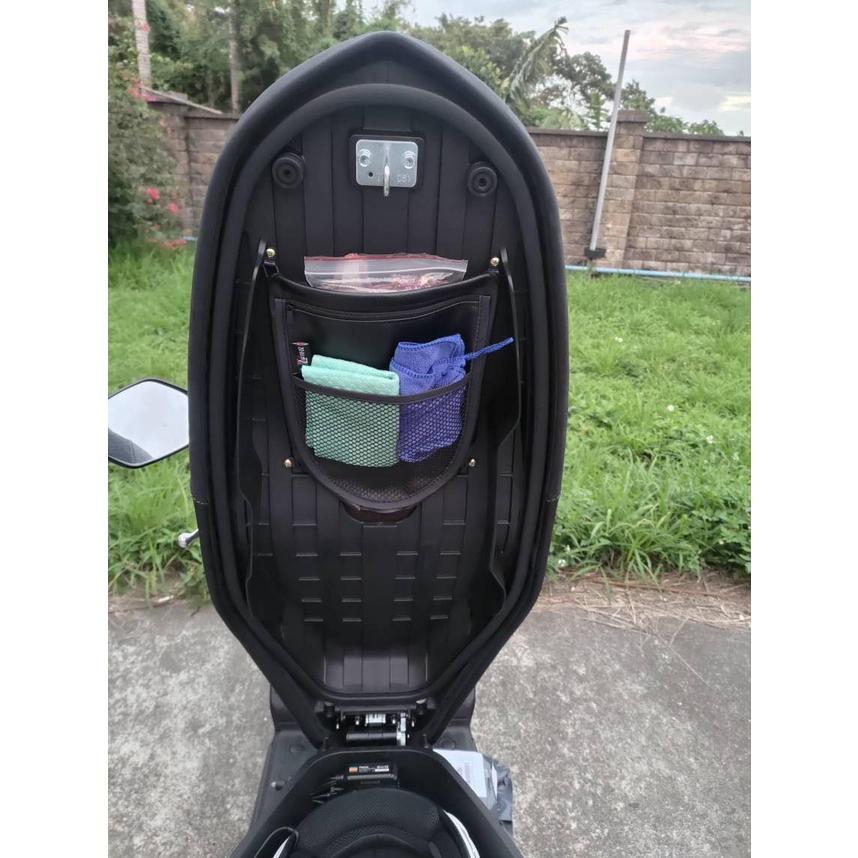 【現貨免運🔥附螺絲】三陽機車置物袋 sym mmbcu車廂置物袋 改裝 三陽曼巴 置物袋 機車收納袋 車廂收納袋 車箱-細節圖3