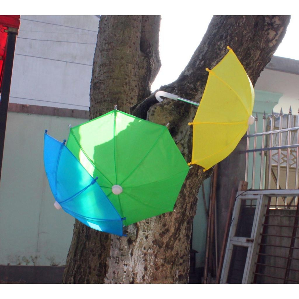 【現貨免運】送安裝束帶 外送必備 手機遮陽傘  手機遮陽傘 晴雨傘 外送小雨傘 手機架遮陽傘 機車 小傘 手機遮陽傘-細節圖5