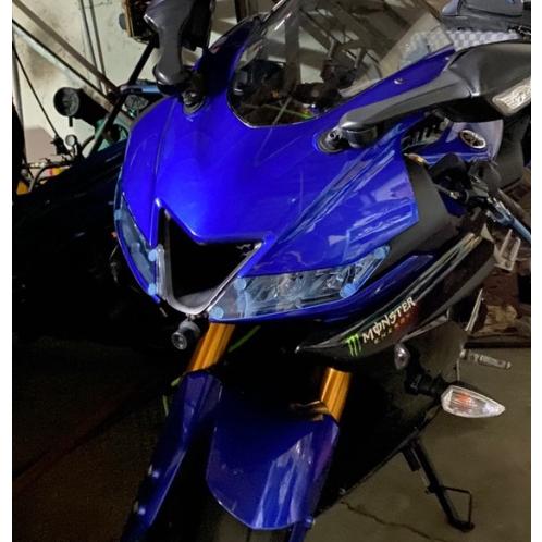 【好安裝🔥贈子母扣】r15v3大燈護片 r15 v3 改裝 r15 大燈護片 r15v3 方向燈 車燈R15V3 R15-細節圖3