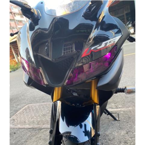 【好安裝🔥贈子母扣】r15v3大燈護片 r15 v3 改裝 r15 大燈護片 r15v3 方向燈 車燈R15V3 R15-細節圖4