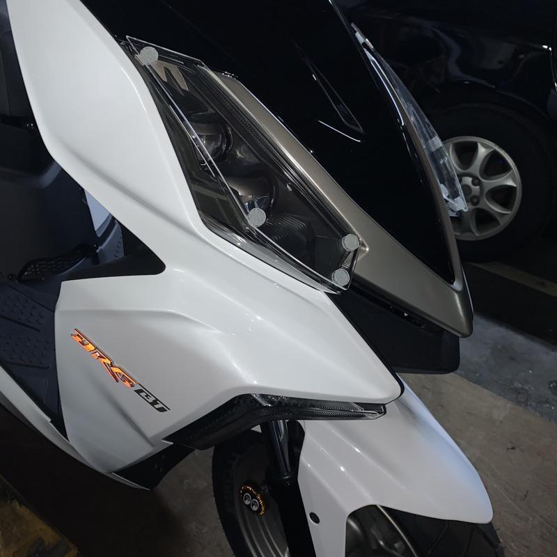 【現貨🔥附子母扣 好安裝】 drg 大燈護片 drg 大燈罩  drg 大燈 改裝 燈具 頭燈 精品 大燈 護片 drg-細節圖7