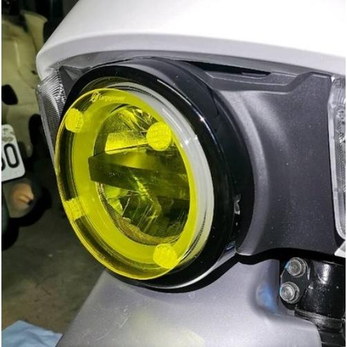 【現貨免運🔥贈子母扣 好安裝】sym krn BT 大燈護片 krn 麒麟 燈 krn 大燈 krn bt 125 精品-細節圖3