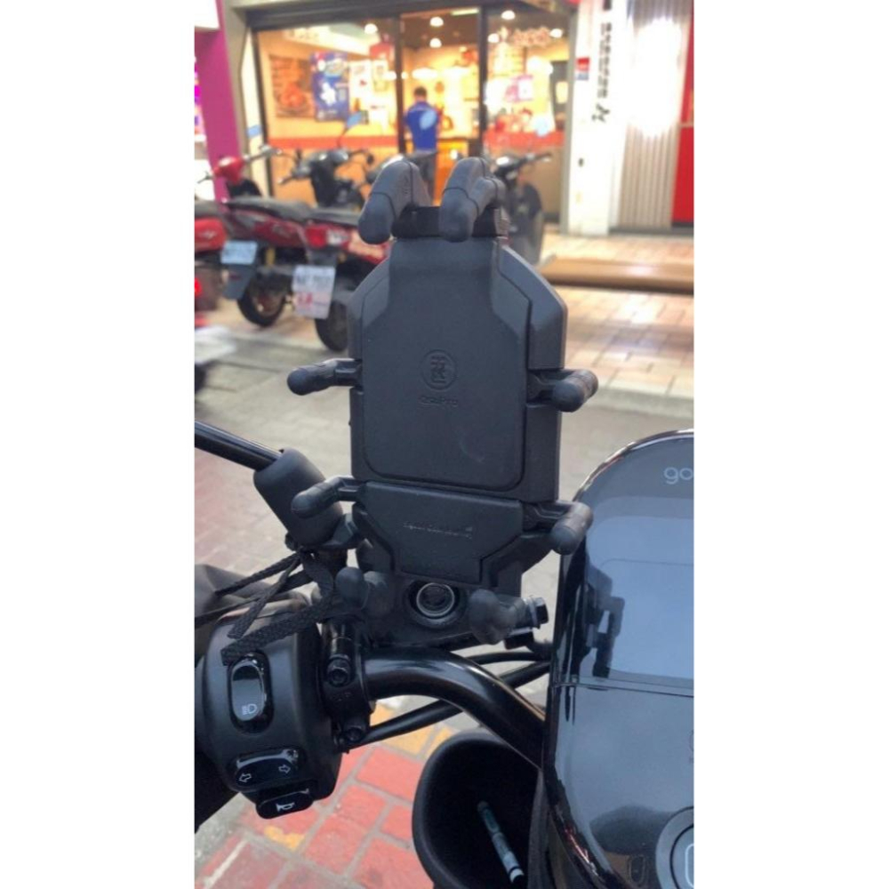 【現貨🔥贈防盜鎖】MWUPP 五匹手機架 減震 摩托車手機支架 機車手機架 gogoro2 krv drg mmbcu-細節圖2