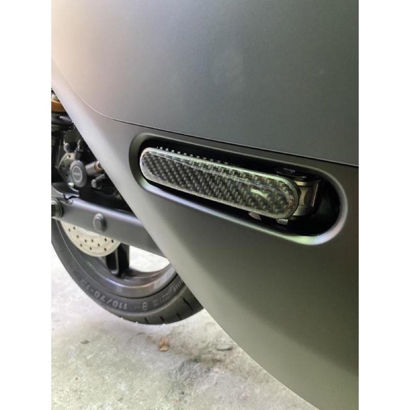 【現貨🔥附3m背膠 好品質】真碳纖維 gogoro 飛旋踏板貼 gogoro2 s2 viva mix 飛炫踏板貼 側踢-細節圖9