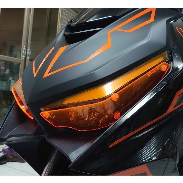 【現貨免運✨好安裝】kymco krv 大燈護片 krv180 改裝 krv moto 大燈護片 krv大燈護片 krv-細節圖5