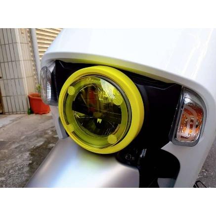 【現貨🔥附子母扣】 4mica 大燈護片 4mica 125 大燈 護片 4mica150  改裝 大燈護片 4mica-細節圖6