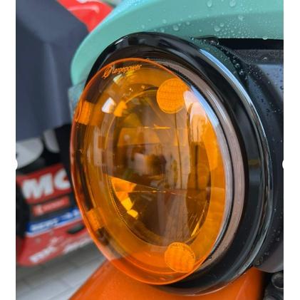 【現貨🔥附子母扣】 4mica 大燈護片 4mica 125 大燈 護片 4mica150  改裝 大燈護片 4mica-細節圖7