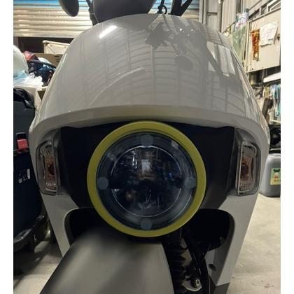 【現貨🔥附子母扣】 4mica 大燈護片 4mica 125 大燈 護片 4mica150  改裝 大燈護片 4mica-細節圖8