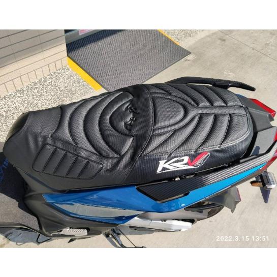 【現貨🔥直接套】 krv坐墊套 krv 坐墊 krv moto 椅墊套 座墊 krv 機車精品 改裝 krv180 坐墊-細節圖3