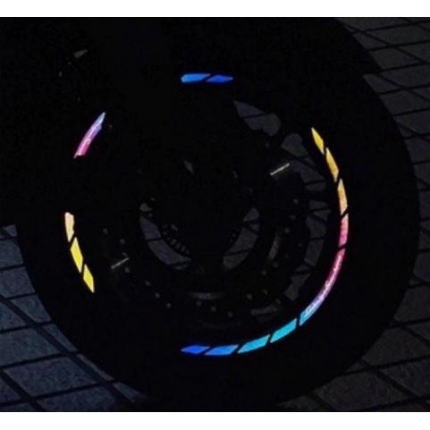 【現貨✨反光】viva mix輪框貼 viva mix 輪框貼 viva mix 輪框 3M 反光貼紙 mix輪框貼-細節圖6