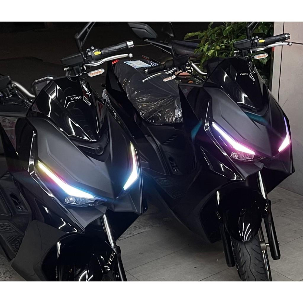 krv 大燈保護貼 頂級犀牛皮 krv180 燻黑​​​​大燈​​ 透明 犀牛皮 krv 機車精品-細節圖3