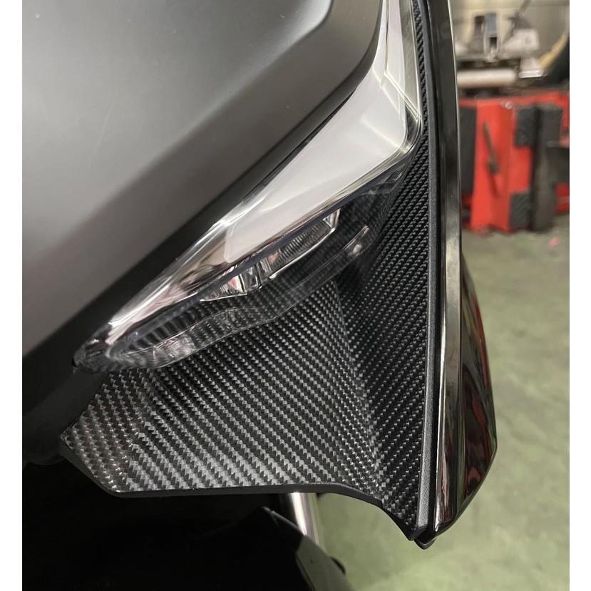 krv 大燈下進氣孔 3M卡夢 貼紙 krv 180 krv 機車百貨 krv 機車精品 krv180-細節圖4