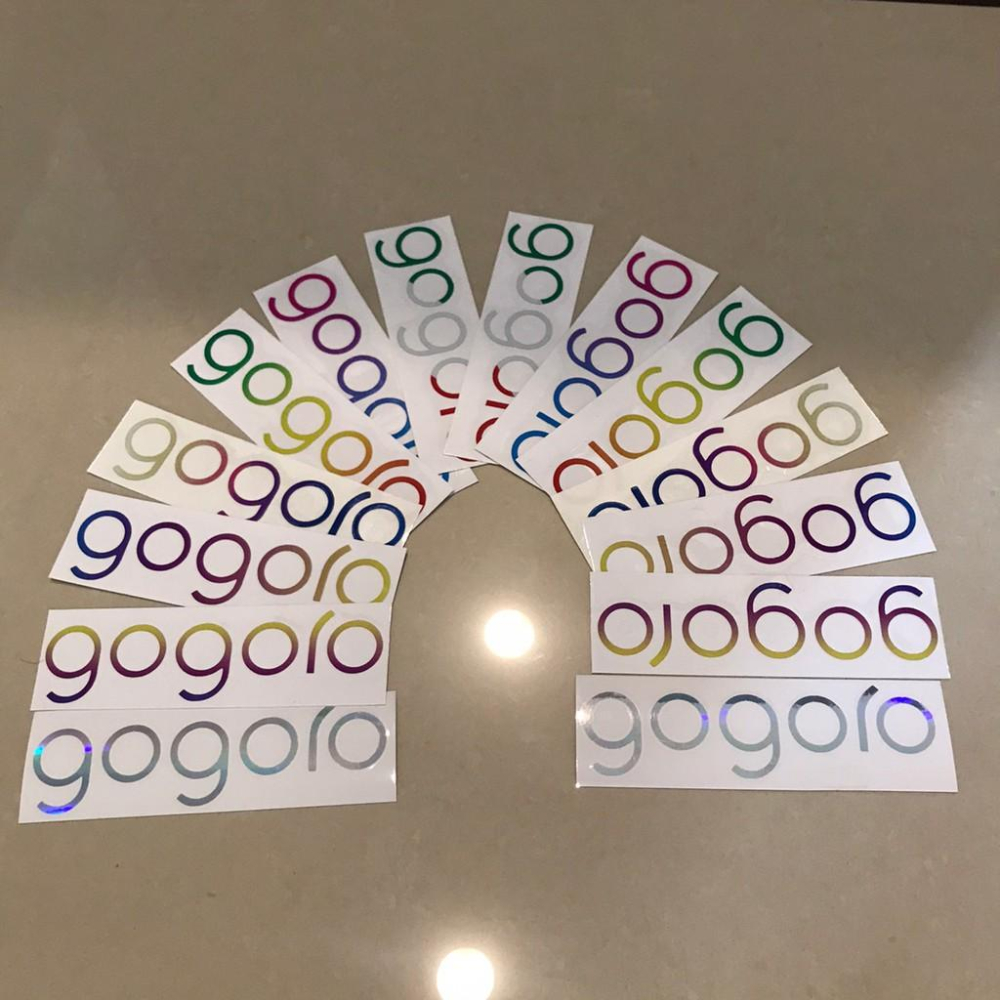 viva mix 字母反光貼紙 gogoro vivamix 反光貼紙 3M貼紙 gogoro2 反光貼 反光 go2-細節圖2
