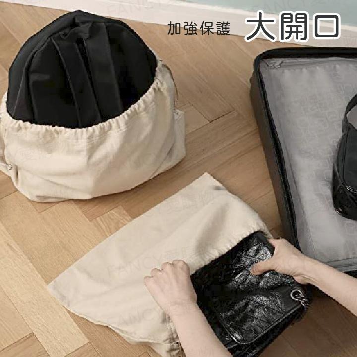 Fancy愛購物🛍️【台灣公司現貨 多色棉麻束口袋👜】收納袋 旅行收納袋 小物收納袋 束口袋 綁袋 棉麻袋 棉麻帆布-細節圖3