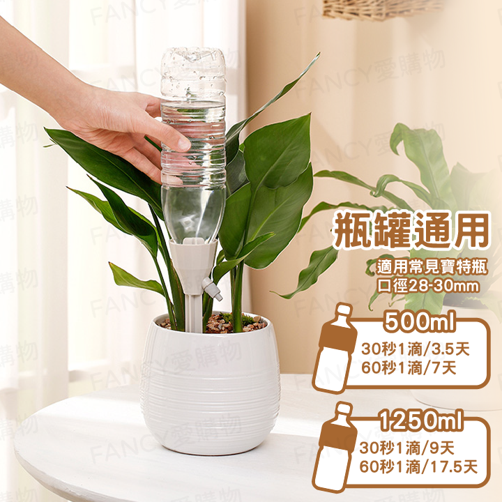 Fancy愛購物🛍️【台灣公司現貨 自動澆花器🌼💧】自動澆水器 澆花神器 澆水神器 澆花 滴水器 澆花器 滲水器-細節圖2