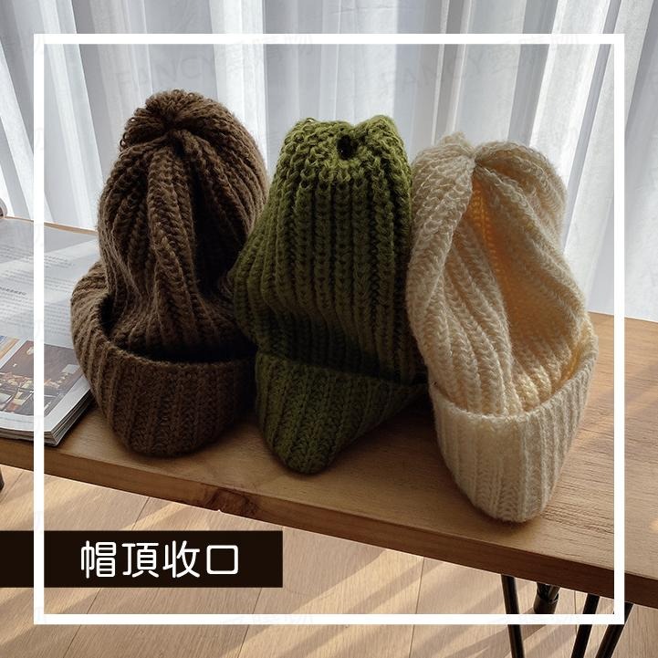 【台灣現貨滿額免運 經典保暖毛線帽】包頭帽 秋冬 毛帽 日本短毛帽 秋冬帽子 保暖帽 針織帽 針織帽子 保暖帽子-細節圖5