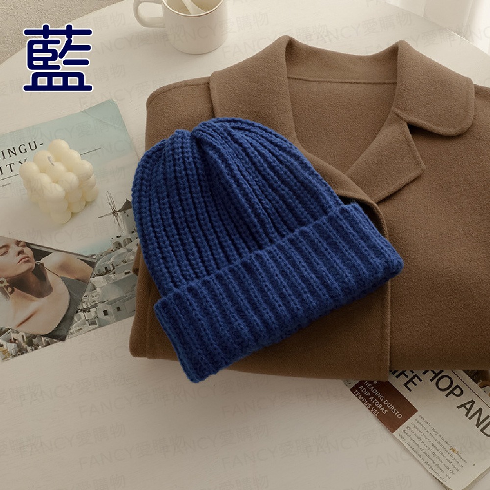 【台灣現貨滿額免運 經典保暖毛線帽】包頭帽 秋冬 毛帽 日本短毛帽 秋冬帽子 保暖帽 針織帽 針織帽子 保暖帽子-規格圖6