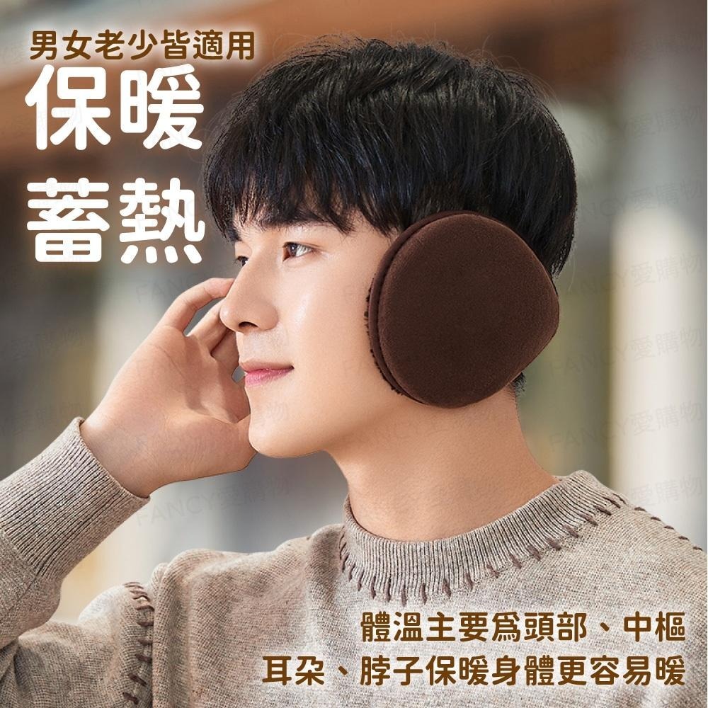 【台灣現貨滿額免運 防寒保暖護耳罩】耳機式保暖耳罩 加絨耳罩 耳朵保暖 加絨內裡 保暖圍脖 絨毛脖套 脖圈 頭套-細節圖2