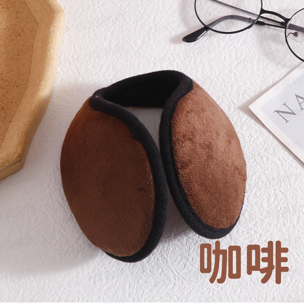 防寒保暖護耳罩-咖啡色