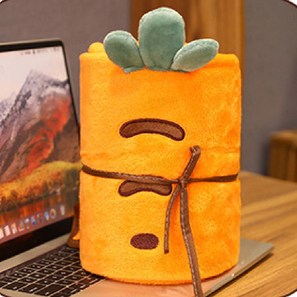 【台灣現貨滿額免運 卡通珊瑚絨小毛毯】珊瑚絨毯子 法蘭絨毛毯 卡通捲毯 空調毯 保暖 午睡毯 聖誕節 交換禮物-規格圖7