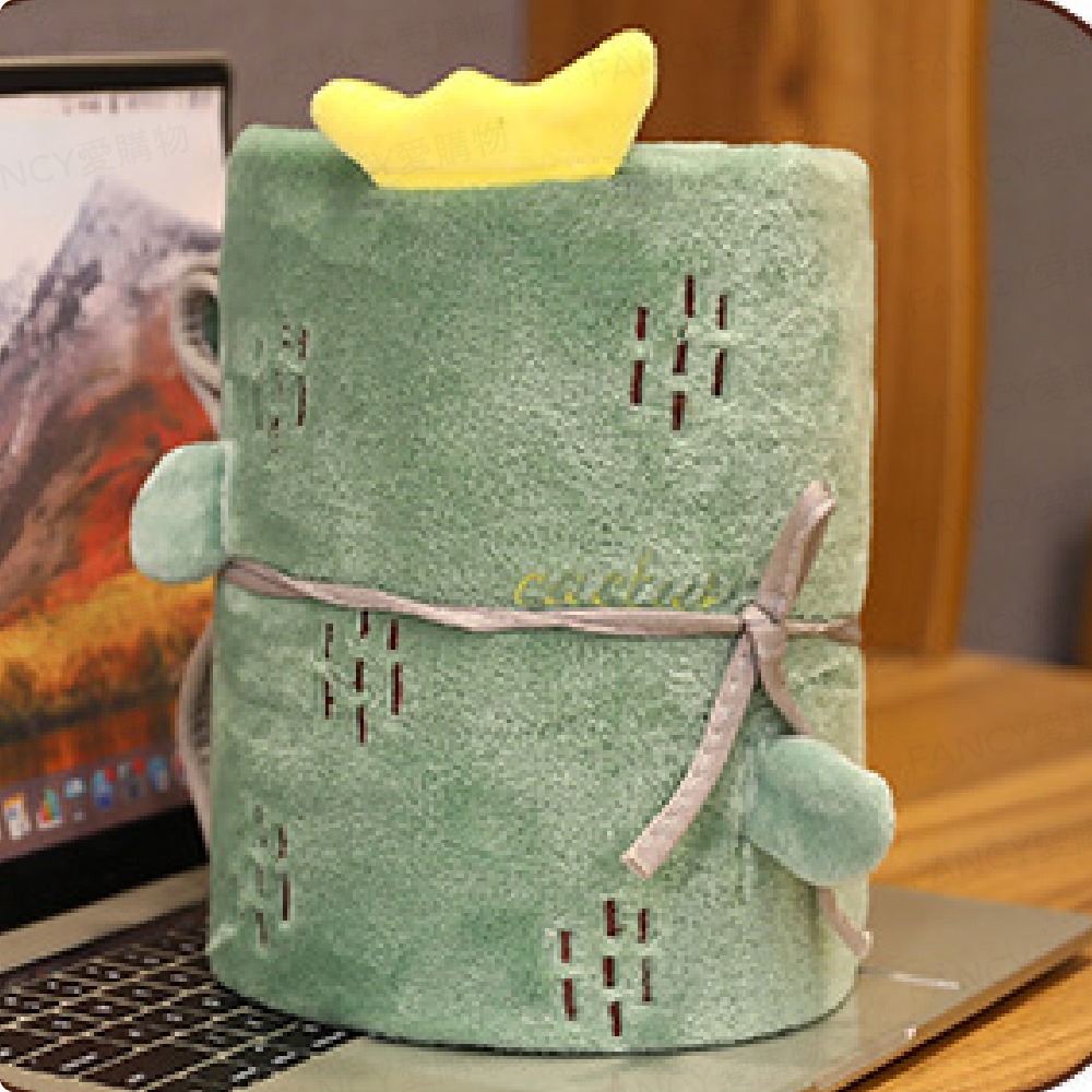 【台灣現貨滿額免運 卡通珊瑚絨小毛毯】珊瑚絨毯子 法蘭絨毛毯 卡通捲毯 空調毯 保暖 午睡毯 聖誕節 交換禮物-規格圖7