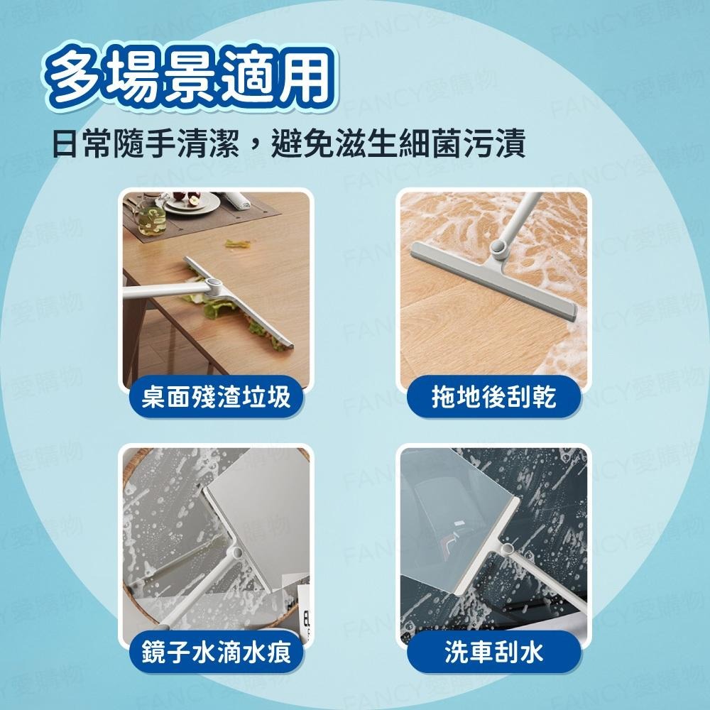【台灣現貨滿額免運 360°旋轉矽膠刮水器】刮水板 刮刀 魔術刮水 玻璃清潔 刮水神器 無水痕 不留痕 鏡子刮水-細節圖4