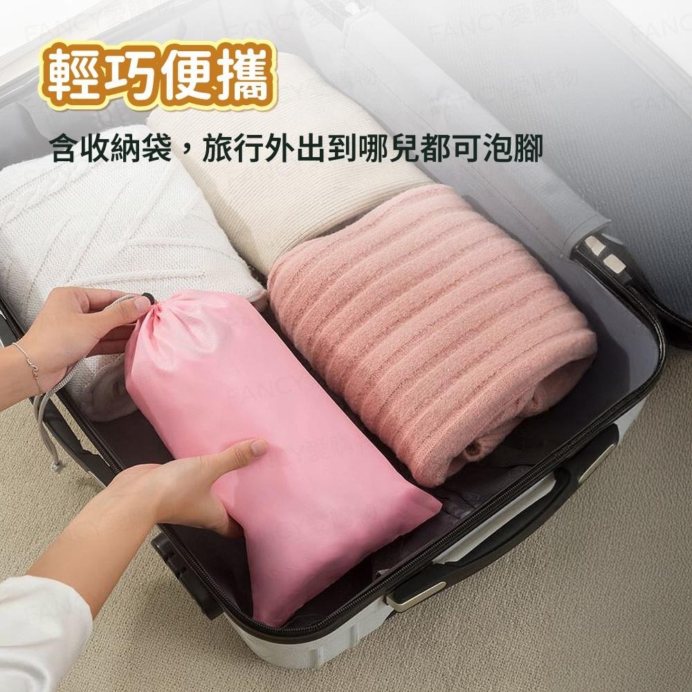 【台灣現貨滿額免運 折疊式泡腳桶】血液循環 家用可折疊 護膝 保溫泡腳桶 泡腳盆 足浴袋 足浴桶 釣魚桶 保溫袋-細節圖5