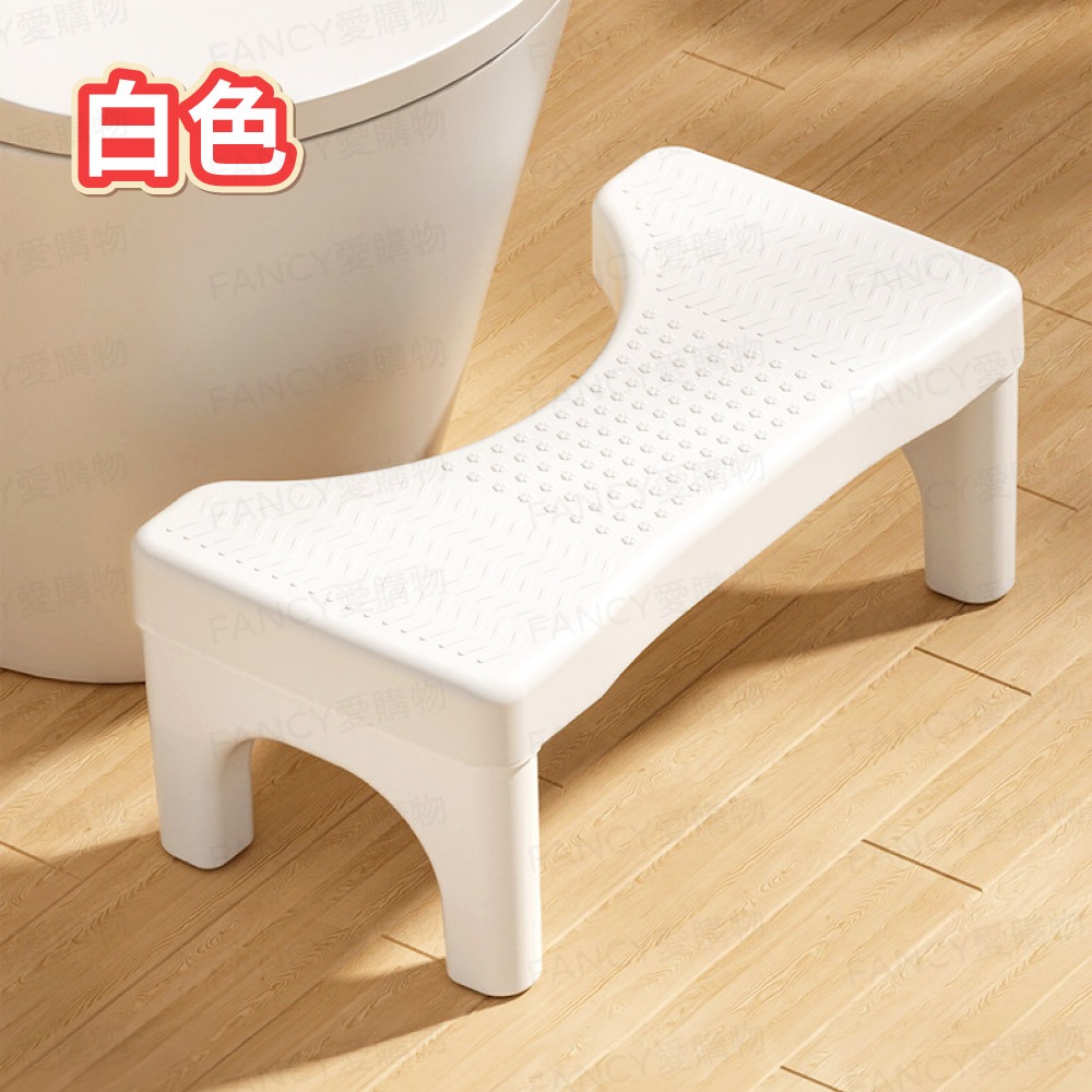 馬桶腳踏凳-白色