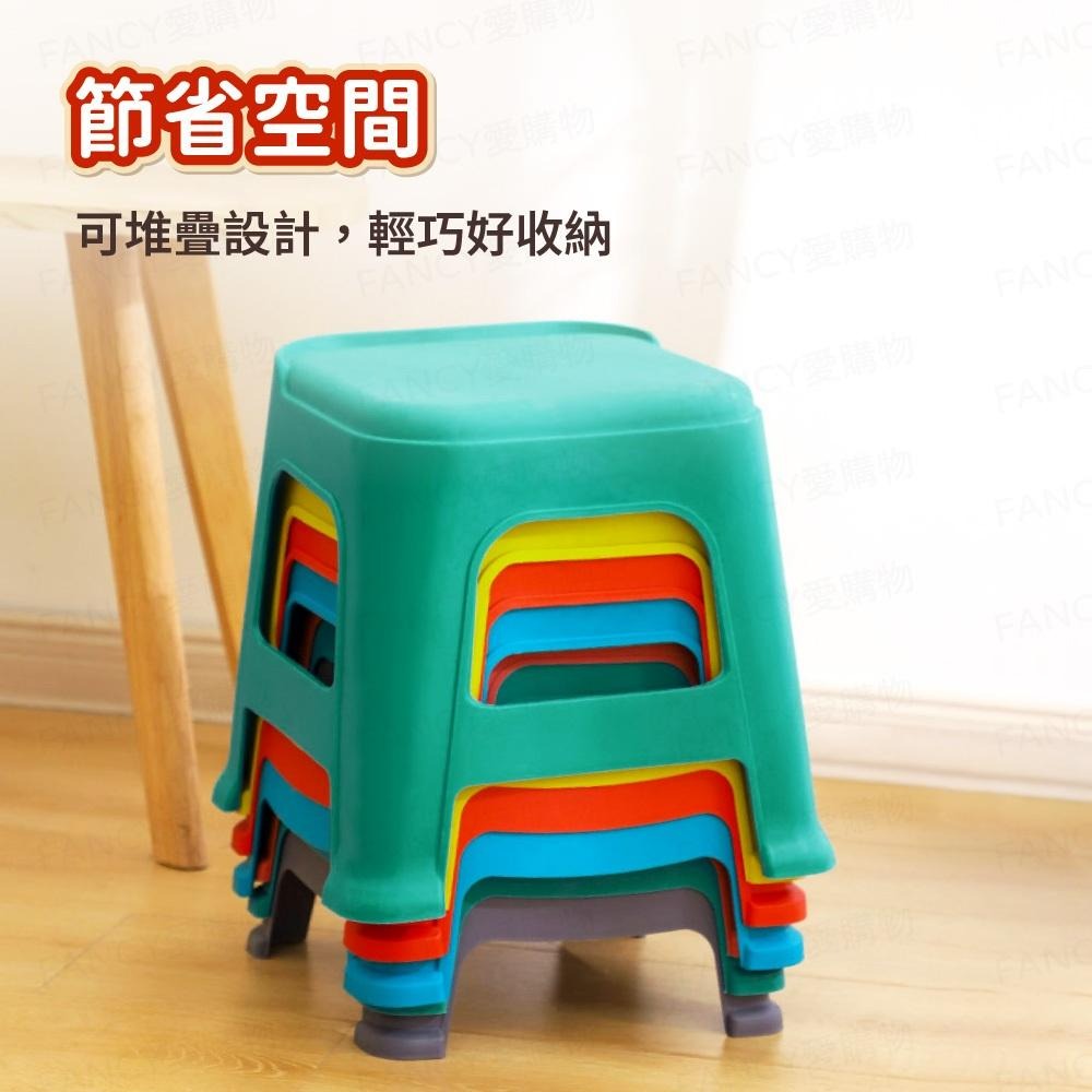 【台灣現貨滿額免運 燕尾小椅凳】凳子 椅凳 矮凳 小板凳 小椅子 浴室凳 洗澡凳 塑膠凳 塑膠椅 兒童椅-細節圖5