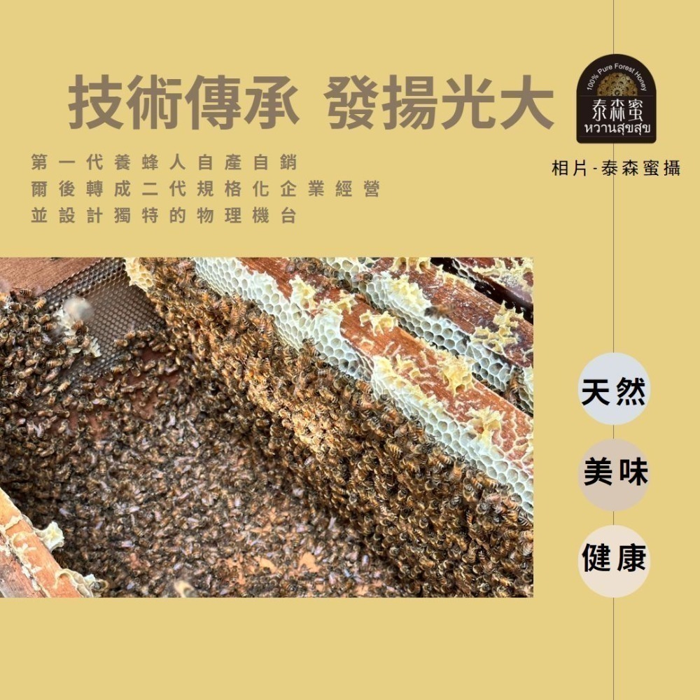 純蜂蜜 龍眼蜜 純花蜜 純天然 泰森蜜 (2斤、3斤、5斤) 多項認證-細節圖4