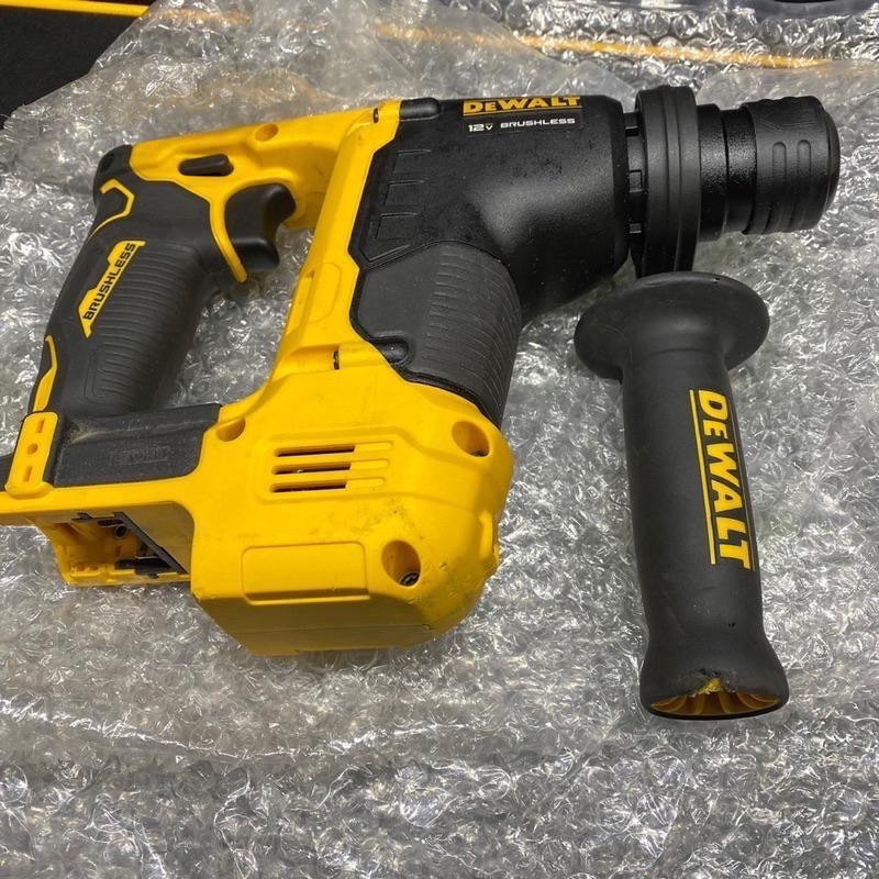 九成新❄️得偉❄️DeWALT 原廠水貨DCH072 10.8V/12V 無刷2用鎚鑽-細節圖2