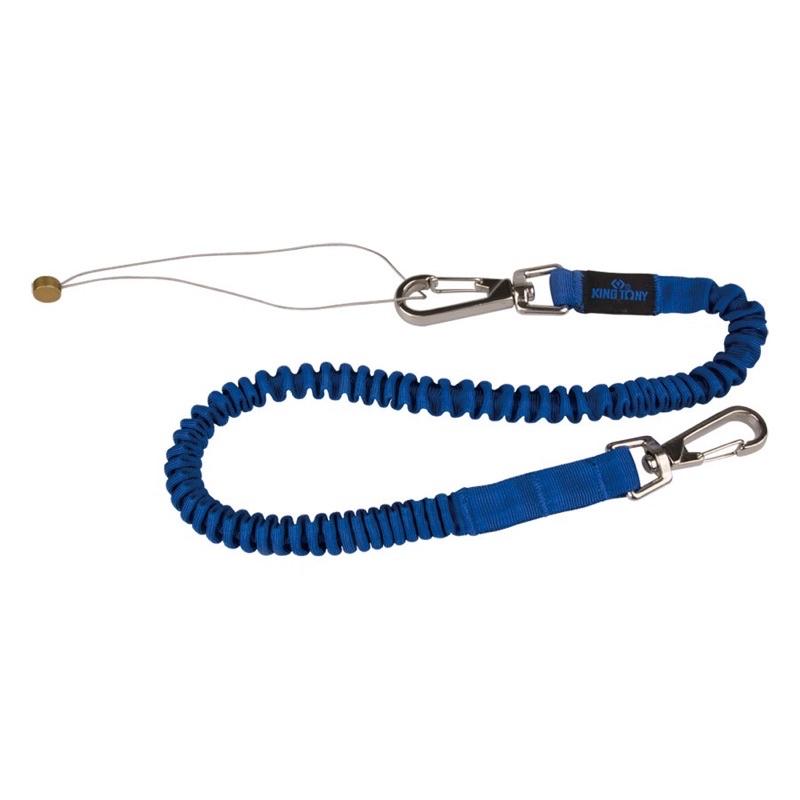 防墜繩 台灣製 KING TONY 彈性伸縮款安全繩 工具安全繩 失手繩 79A21-30-細節圖2