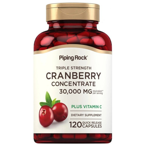 物流服務 Piping Rock Triple Strength Cranberry 蔓越莓+維C 150顆