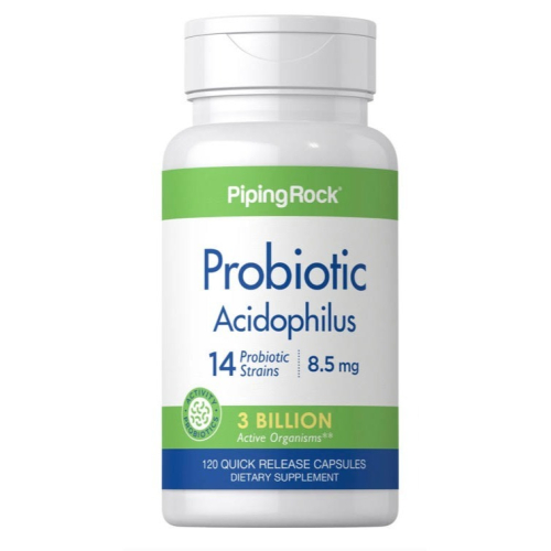物流服務 Piping Rock Probiotic Acidophilus 益生菌膠囊 嗜酸益生菌 30億 120顆