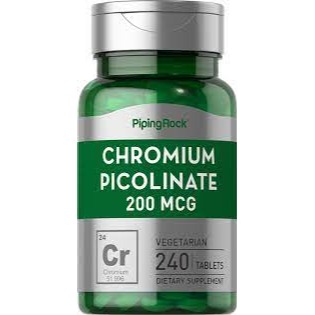 物流服務 Piping Rock Chromium Picolinate 鉻元素 240顆