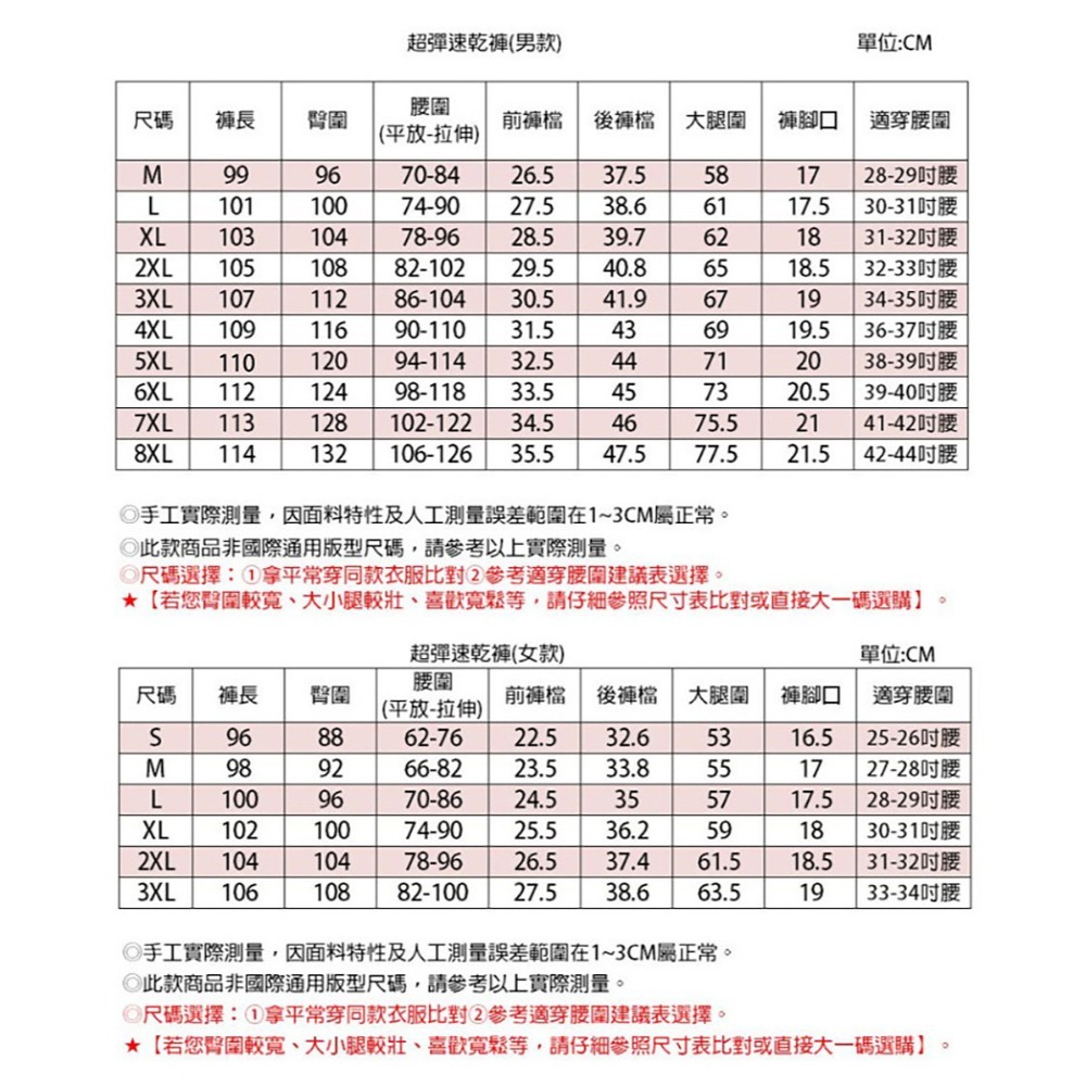 【Billgo】SGS認證加大尺碼⭐超彈力拼色速乾褲 男女戶外釣魚排汗登山褲 工作褲長褲休閒褲-4色【CP16046】-細節圖4