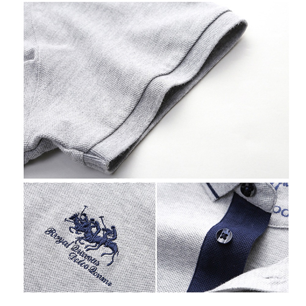 【Billgo】熱銷🔥馬球刺繡短袖男POLO衫-4色 M~3XL【C32109】美式休閒男夏天棉質上衣-細節圖5