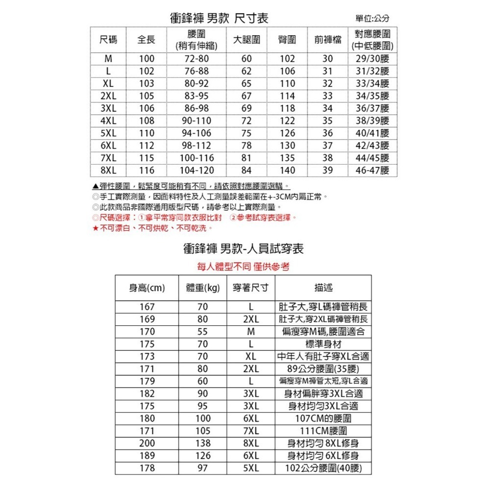S-8XL碼✨鎮店之寶【男款賣場】防水防風保暖衝鋒褲機能褲【加絨加厚】登山釣魚滑雪工作褲【CP16002】-細節圖4