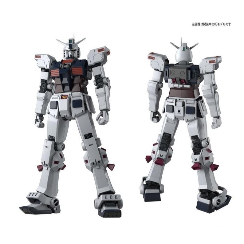 《GTS》BANDAI 模型 MG 1/100 全裝甲型鋼彈 Ver.Ka(雷霆宙域戰線配色) 5063049-細節圖4