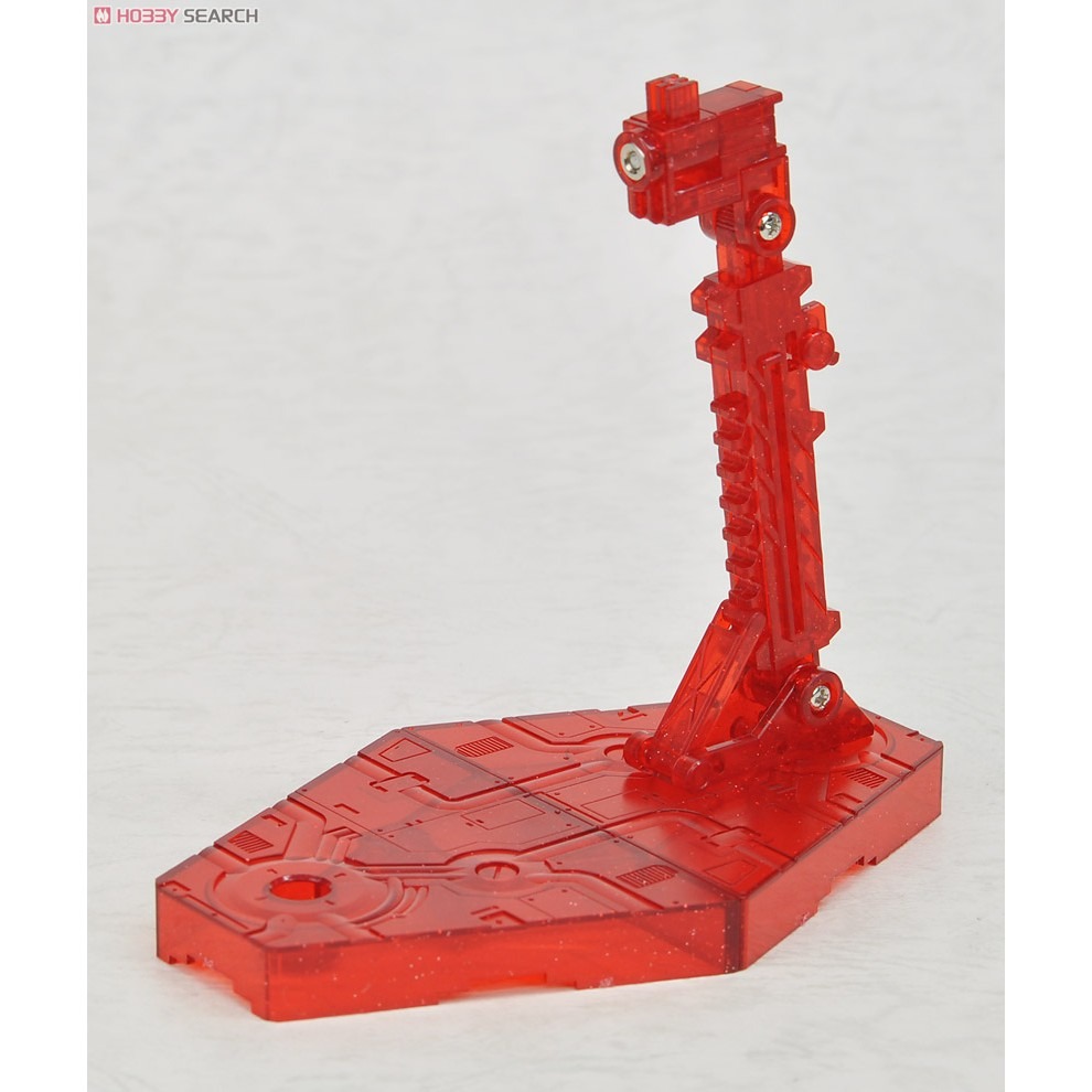 《GTS》BANDAI 模型 鋼彈腳架 HGUC 1/144 專用腳架 透明紅色 5057603-細節圖2