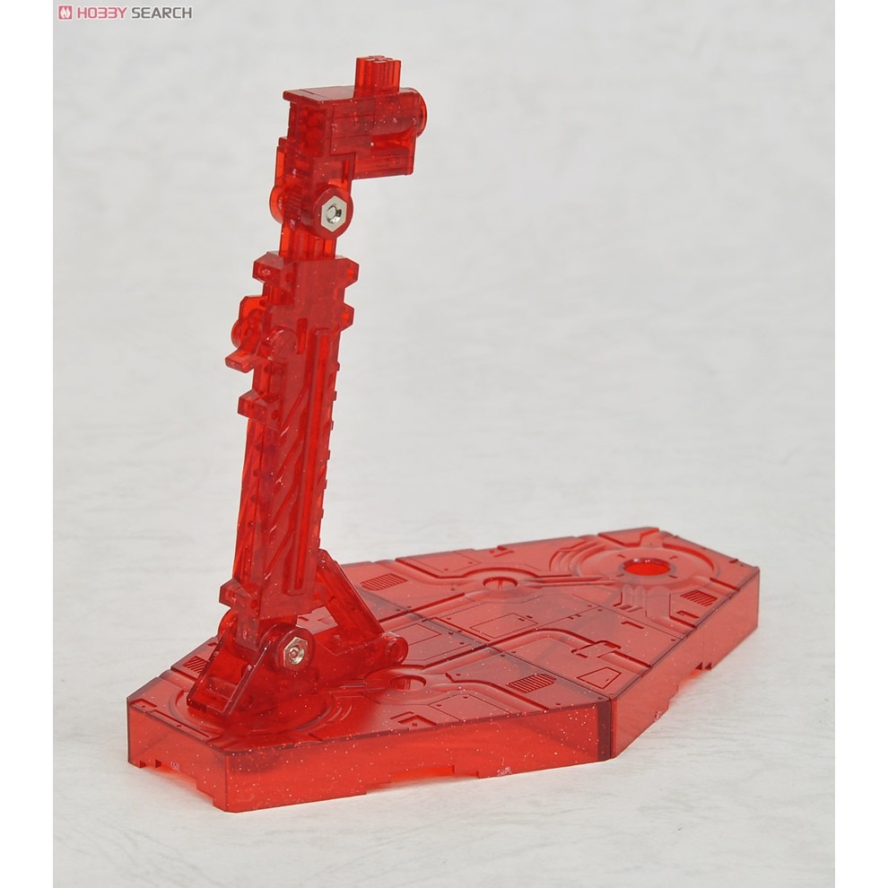 《GTS》BANDAI 模型 鋼彈腳架 HGUC 1/144 專用腳架 透明紅色 5057603-細節圖3