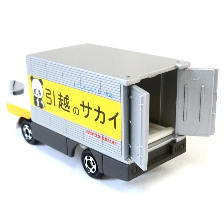 絕版 TOMICA 多美小汽車 NO29 三菱 扶桑 搬家貨車 639619-細節圖3