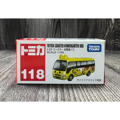 《GTS》純日貨 TOMICA 多美小汽車 絕版 舊藍標 NO118 幼稚園 巴士 742265