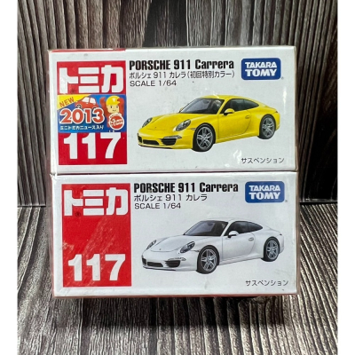 《GTS》TOMICA 多美 NO117 保時捷Porsche 911Carrera 初回 450368 439271
