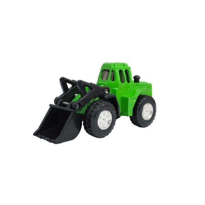 《GTS》TOMICA 多美小汽車NO118 TEREX 72-81 LOADER 綠色挖掘機 絕版舊藍標 299486-細節圖2