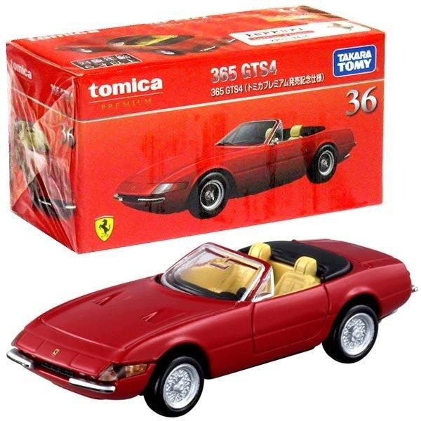 《GTS》TOMICA 黑盒 PREMIUM多美小車 NO36 法拉利365 GTS4 初回 149385 149378-細節圖4
