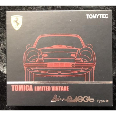 《GTS》多美 tomytec 1/64 TLV 法拉利 Ferrari Dino 246GT 紅色 292449多美