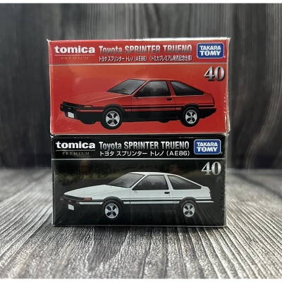 《GTS》TOMICA 小汽車 PREMIUM 黑盒 NO40 豐田AE86 162575 162070